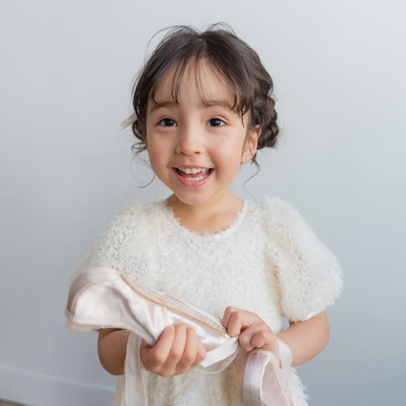 【美品】june little closet セレモニードレス 120 Nina / light grey | june -little closet-