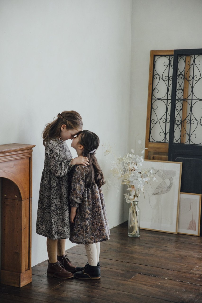 Dorothy dress / Lodden Wood | june -little closet- Dorothy dress / Lodden Wood | june -little closet-