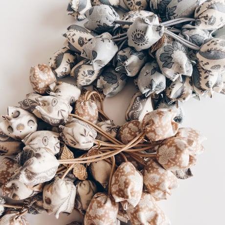 Fublic tulip hair tie / blue cream