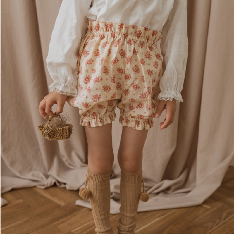 Pumpkin pants / cream red | june -little closet-