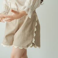 Tuille short pants / Sand denim