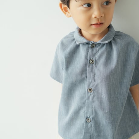 Florentine blouse / Washed denim