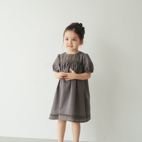 Papillotte dress / Soft charcoal
