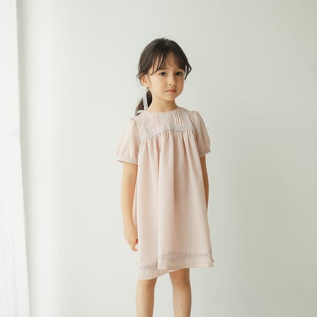Papillotte dress / Blush pink