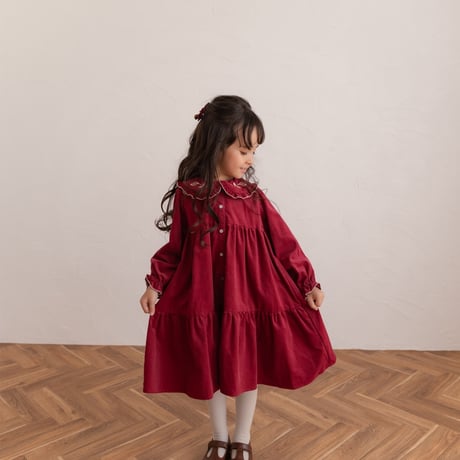 Marie dress / christmas red