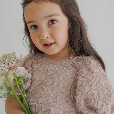 Anniversary dress / Rose beige