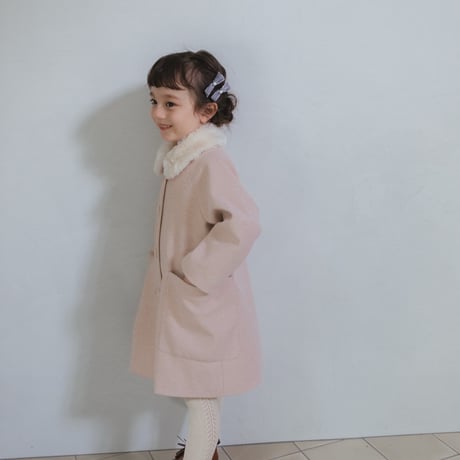 Winter coat / frost pink