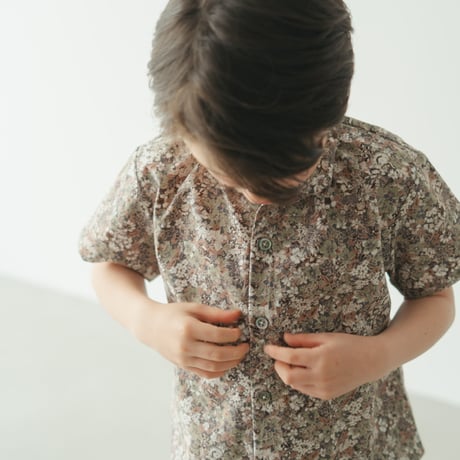 Florentine blouse / Earth flower