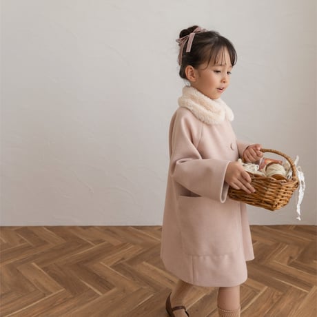 Winter coat / frost pink