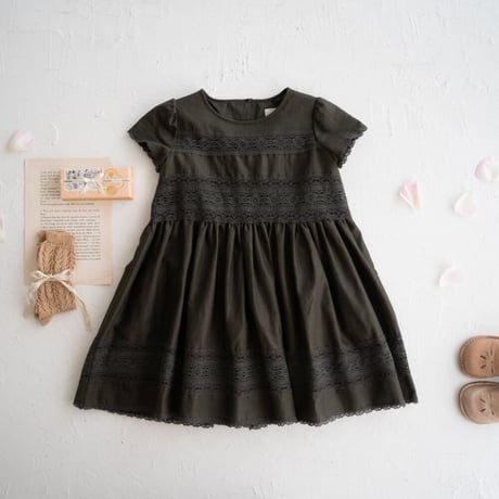 kids Kouglof dress / charcoal