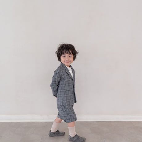 Tailored jacket / grey check