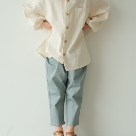 Sarrouel pants / Light denim