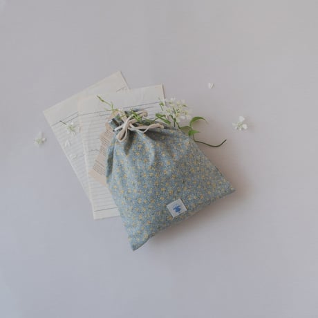 Drawstring bag / little flower