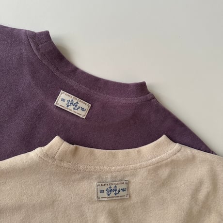 Pile tee / grape