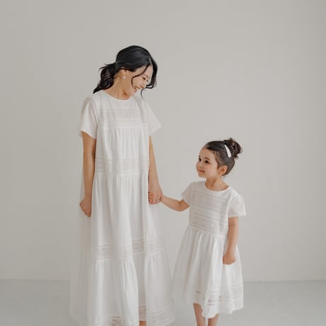 kids Kouglof dress / White