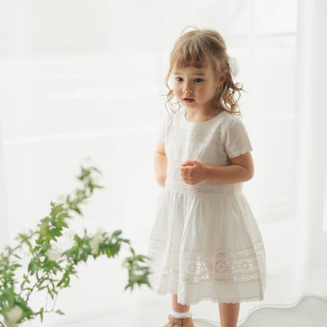 kids Kouglof dress / White