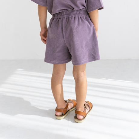 Pile tee / grape