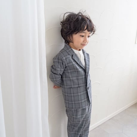 Tailored jacket / grey check