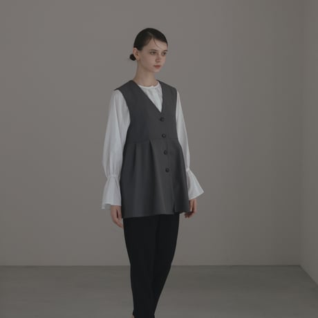 ladies Gilet / charcoal