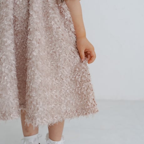 Anniversary dress / Rose beige
