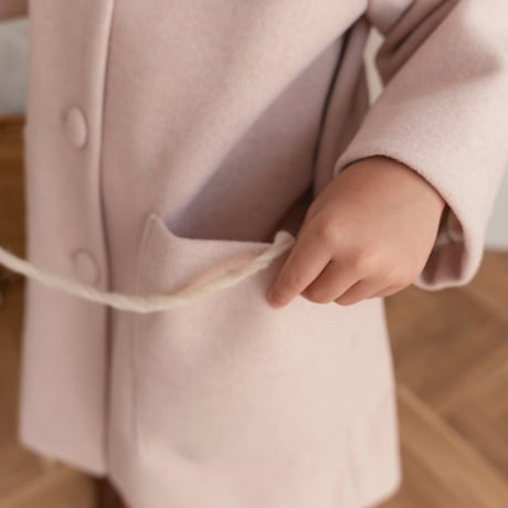 Winter coat / frost pink