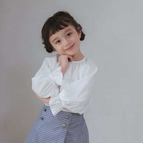 Traditional skirt / blue check