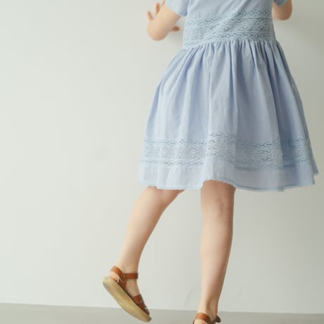 Kouglof dress / Antique blue