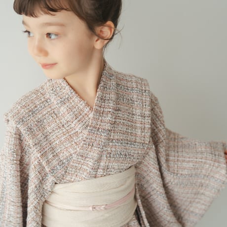 Yukata / Summer tweed - Pink