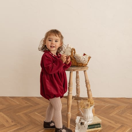 Charlie rompers / christmas red