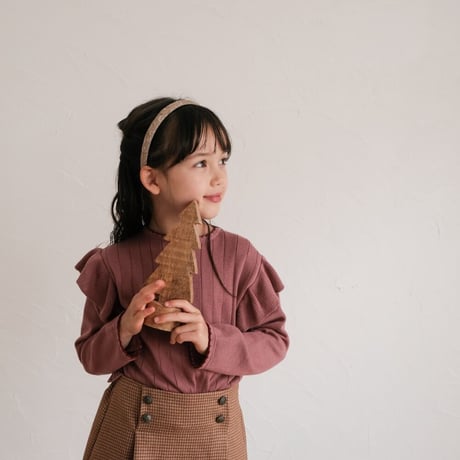 Head band / beige paisley