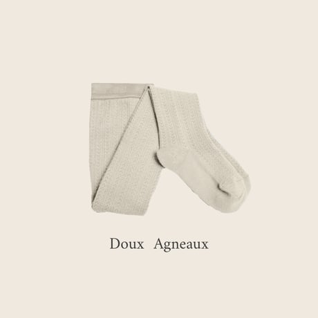 Collegien / Angélique- Pointelle Merino Wool Tights