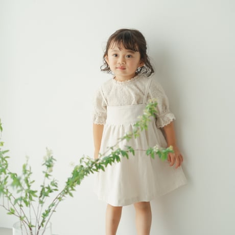 Balloon blouse / Powder petal