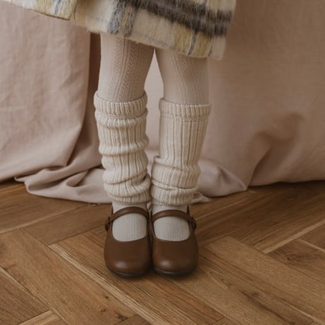 Collegien / Hélène - Ribbed Merino Wool Legwarmers