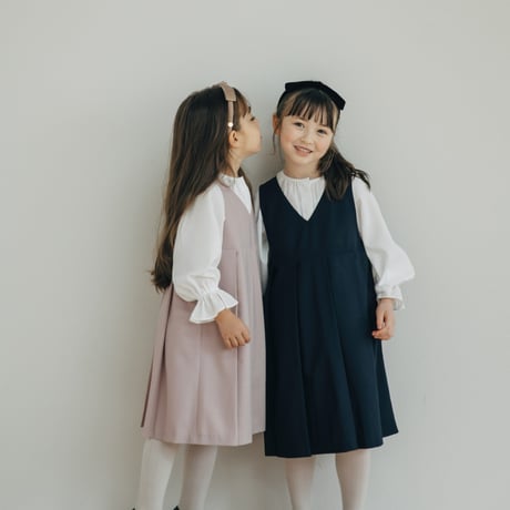 kids Wide jumper skirt / pink