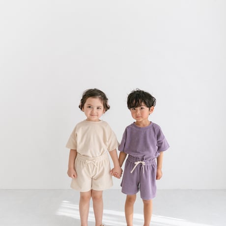 Pile tee / grape