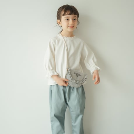 Sarrouel pants / Light denim