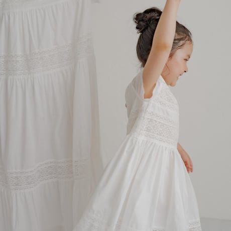kids Kouglof dress / White