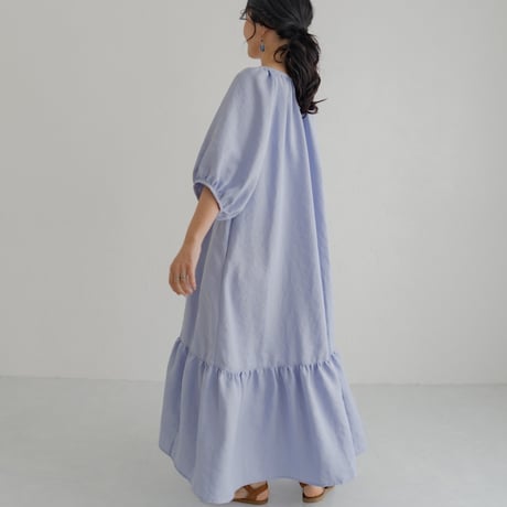 ladies Summer dress / Powder blue