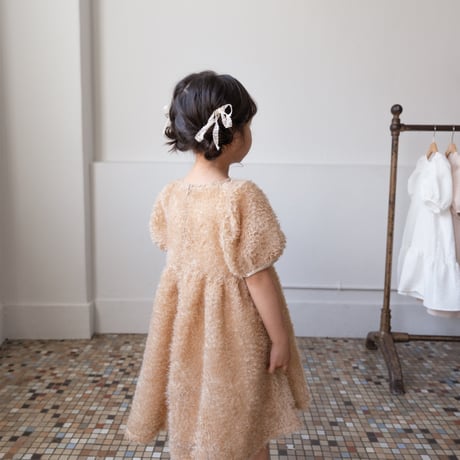 Anniversary dress / pink beige