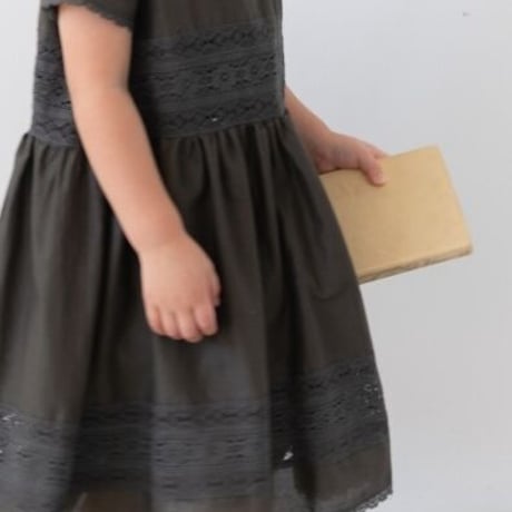 kids Kouglof dress / charcoal