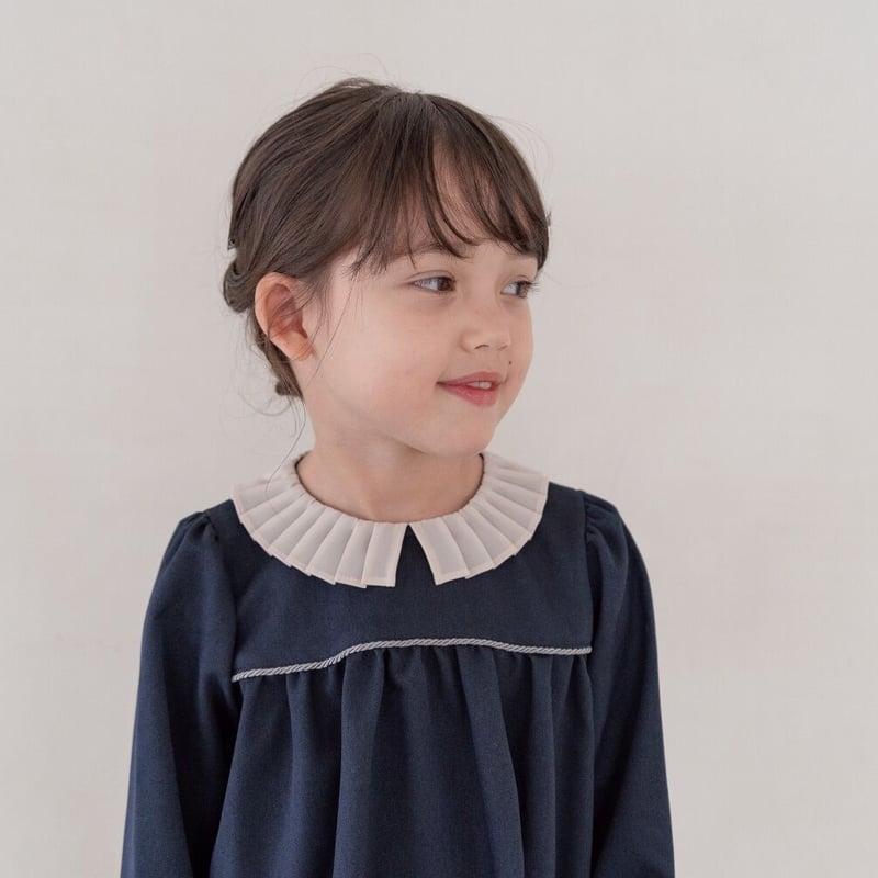 Petal / classic navy | june -little closet- Petal / classic navy | june -little closet-