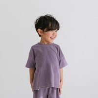 Pile tee / grape