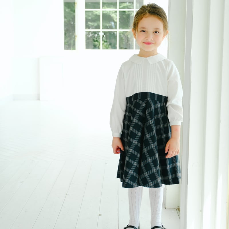 Nina / white navy | june -little closet-