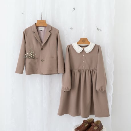 Tailored jacket / dusty rose