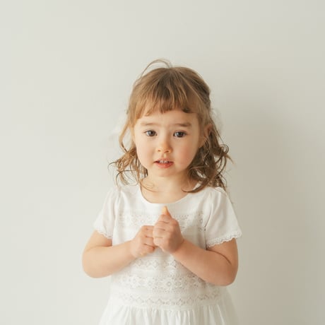 kids Kouglof dress / White