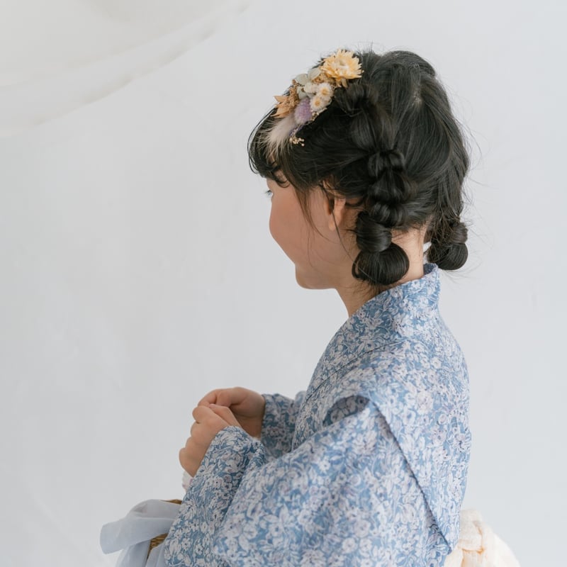 Yukata / bluebell | june -little closet-
