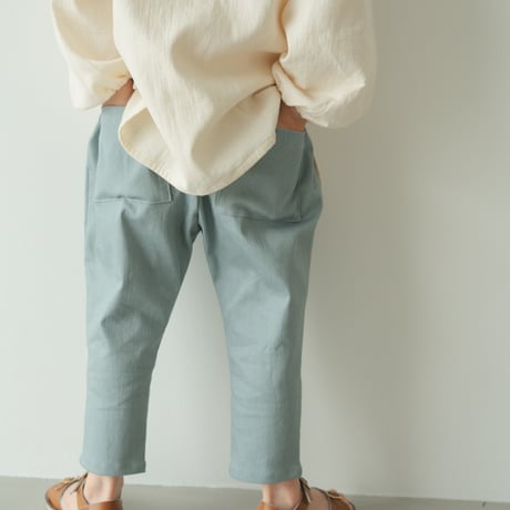 Sarrouel pants / Light denim
