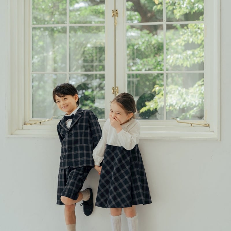 Nina / white navy | june -little closet-