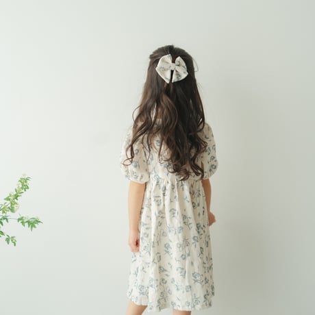 Summer cinnamon dress / Pale bloom