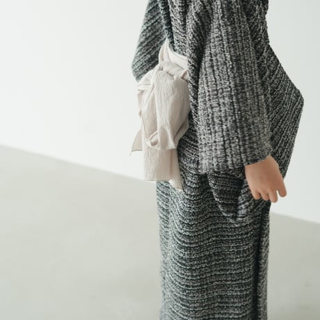 Yukata / Summer tweed - Black